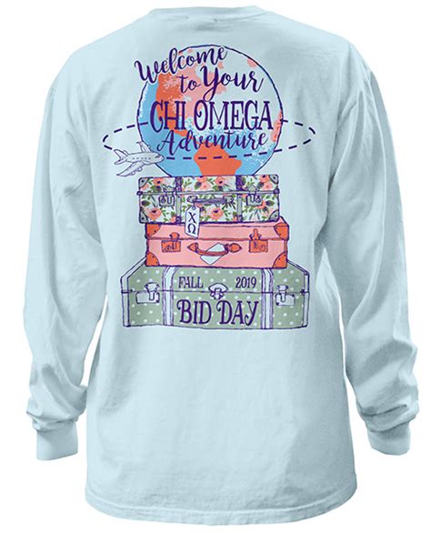 cheap chi omega shirts|chi omega bid day shirts.